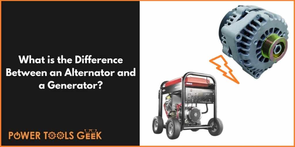 An Alternator And A Generator